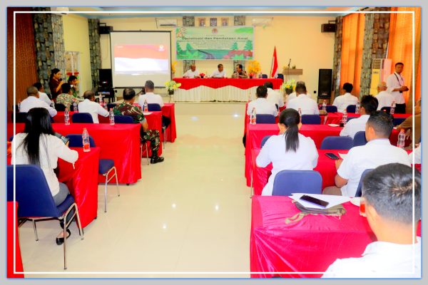 Suasana pembukaan Sosialisasi Inver PPTPKH yang diselenggarakan BPKHTL Wilayah XIV Kupang dan Pemkab Rote Ndao.