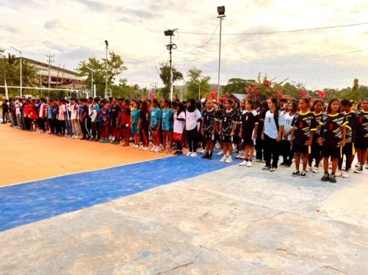Peserta Turnamen Bola Voli Bupati Cup V 2025.