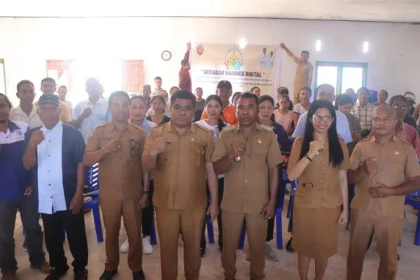 Advokasi Gerakan Mahinek Digital di Desa Daudolu Kecamatan Rote Barat Laut.