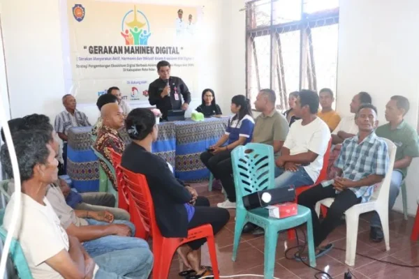 Advokasi Gerakan Mahinek Digital di Desa Helebeik Kecamatan Lobalain.
