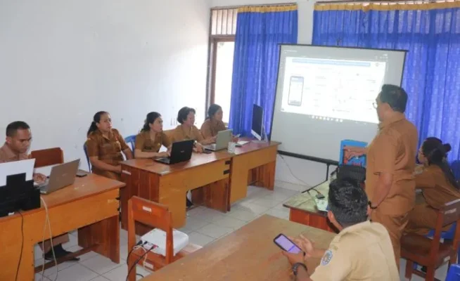 Proses Penyusunan Materi Advokasi dan Sosialisasi Gerakan Mahinek Digital.