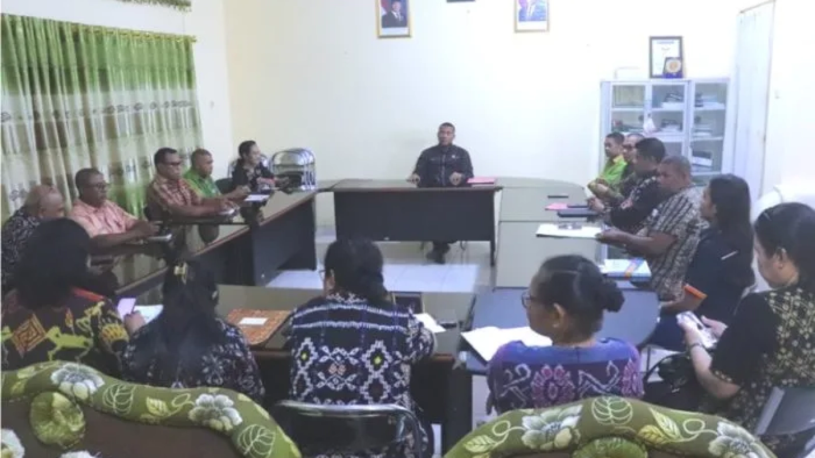 Rapat Koordinasi Stakeholder dalam rangka menyamkan persepsi dan memangun sinergi lintas sektor dukung pelaksanaan Gerakan Mahinek Digital.