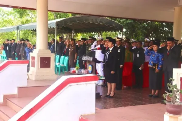 Peringatan Hari Pahlawan Ke-80 Tahun 2025 tingkat Kabupaten Rote Ndao.