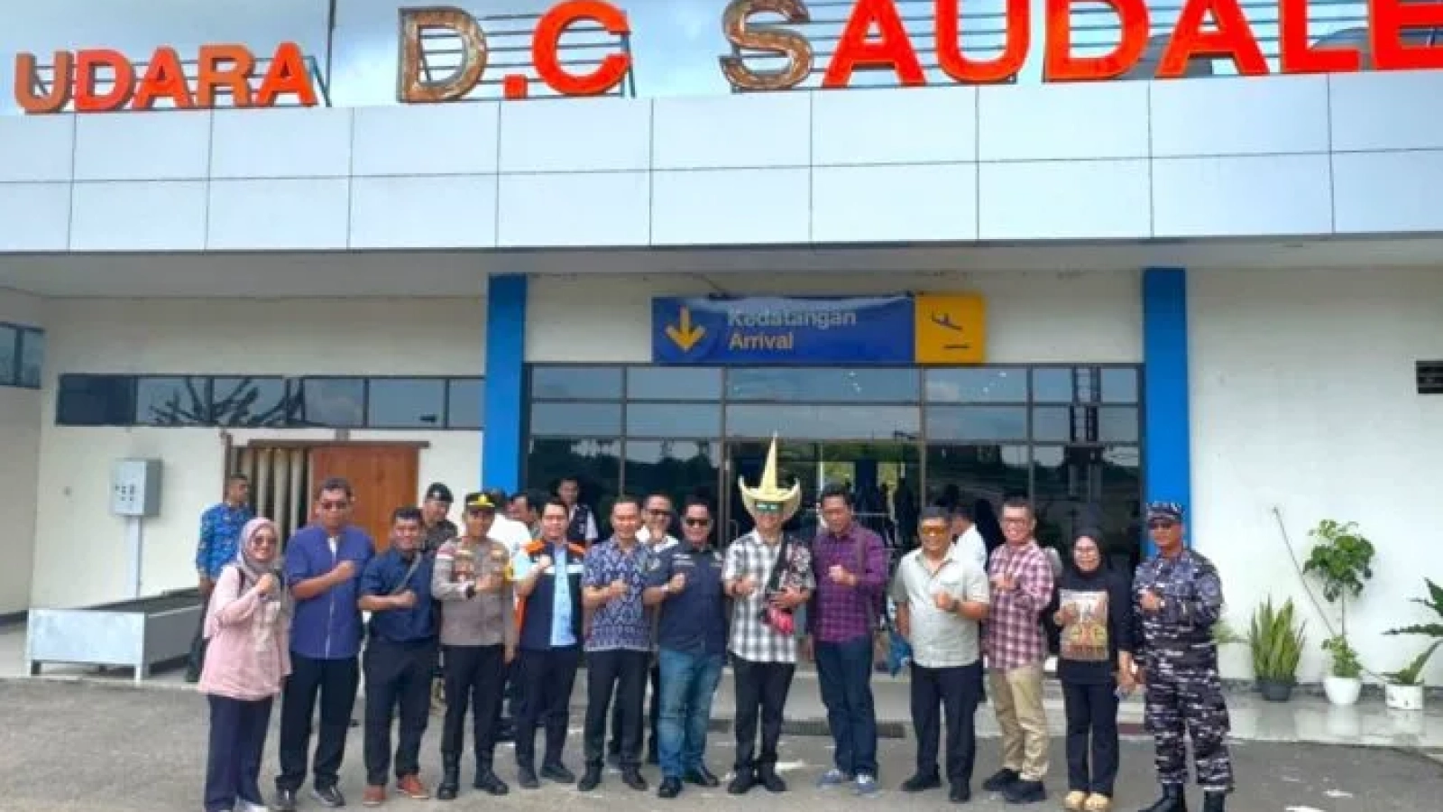 Sekjen Kementerian Kelautan dan Perikanan Republik Indonesia, Komjen. Pol. Prof. Dr. Rudy Heriyanto Adi Nugroho, S.H.,M.H.,M.B.A meninjau pembangunan K-SIGN Rote Ndao.