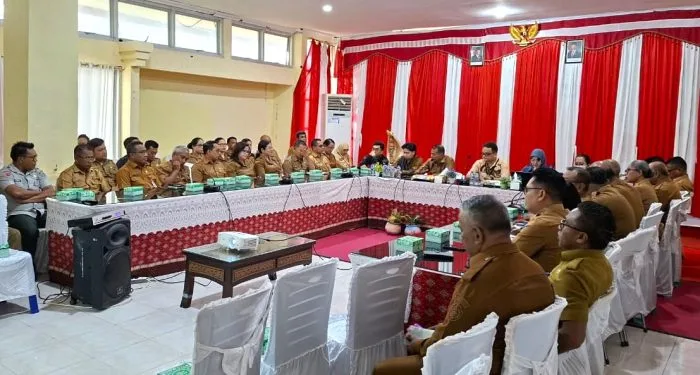 Entry Meeting : Rapat Kerja Entry Meeting antara BPK NTT dan Pemkab Roter Ndao.