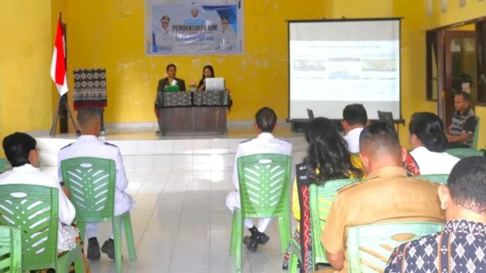 Sosialisasi : Sosialisasi Pembentukan KIM Desa/Kelurahan tahun 2026 se-Kecamatan Lobalain, kamis (26/02/2026).