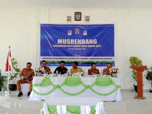 Musrenbangcam : Acara Musrenbangcam Kecamatan Rote Barat Daya.