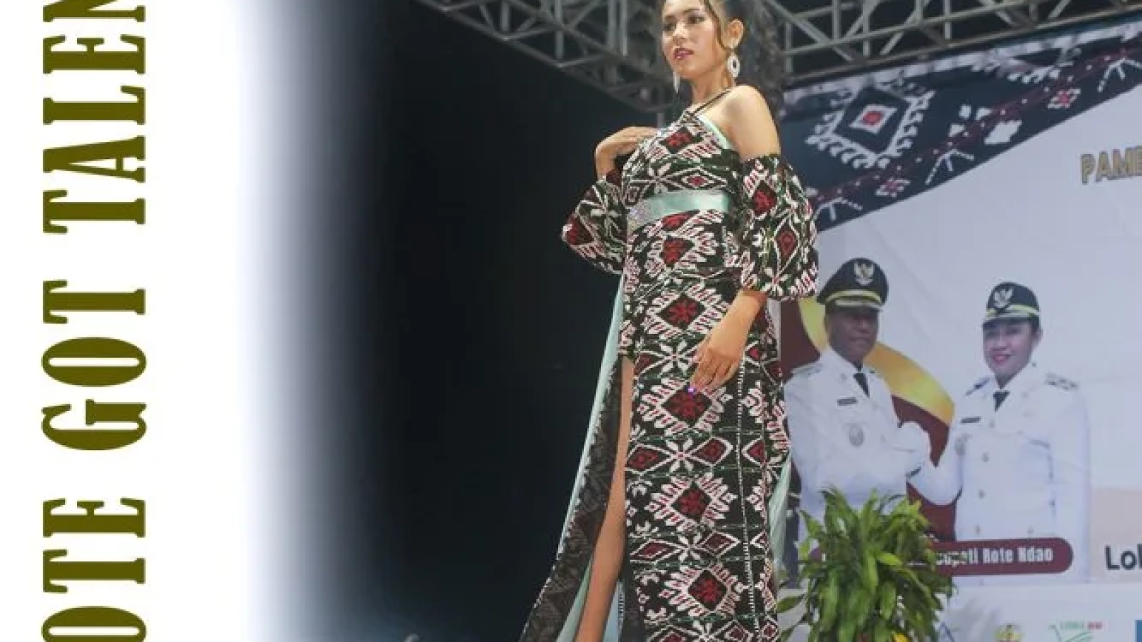 Penampilan Fashion Show Peserta Rote Got Talent