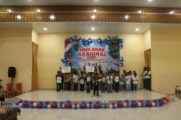 Kampanye Perlindungan Anak di Acara Hari Anak Nasional tingkat Kab. Rote Ndao Tahun 2026
