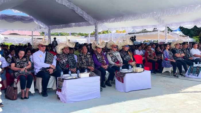 Puncak Hari Indonesia Menabung (HIM) Provinsi NTT Tahun 2026 di SMA Negeri 1 Rote Selatan, Kabupaten Rote Ndao, Rabu (19/8/2026)