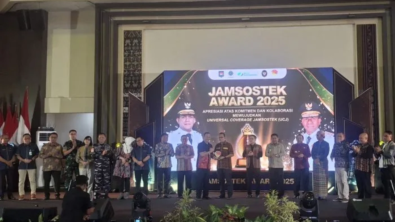 Bupati Paulus Henuk saat menghadiri ajang Jamsostek Award/Paritrana Award Tingkat Provinsi Nusa Tenggara Timur (NTT) Tahun 2026.