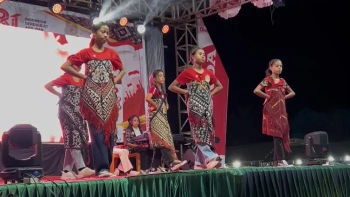 Salah satu pengisi acara Pembukaan Perayaan Hari Anak Nasional ke-42 GMIT Teritori Rote Ndao Tahun 2026