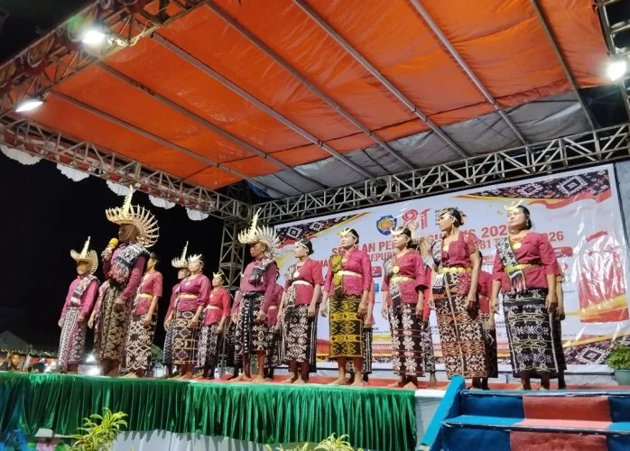Penampilan Kebalai dari Desa Tolama Kec. Rote Barat Laut