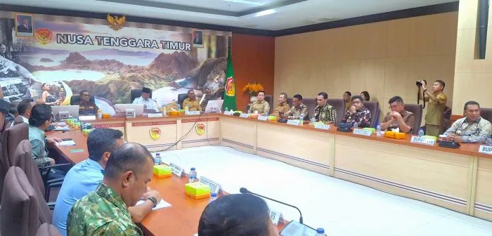 Rapat Koordinasi Program Kebijakan Pertanahan dan Tata Ruang di Provinsi NTT.
