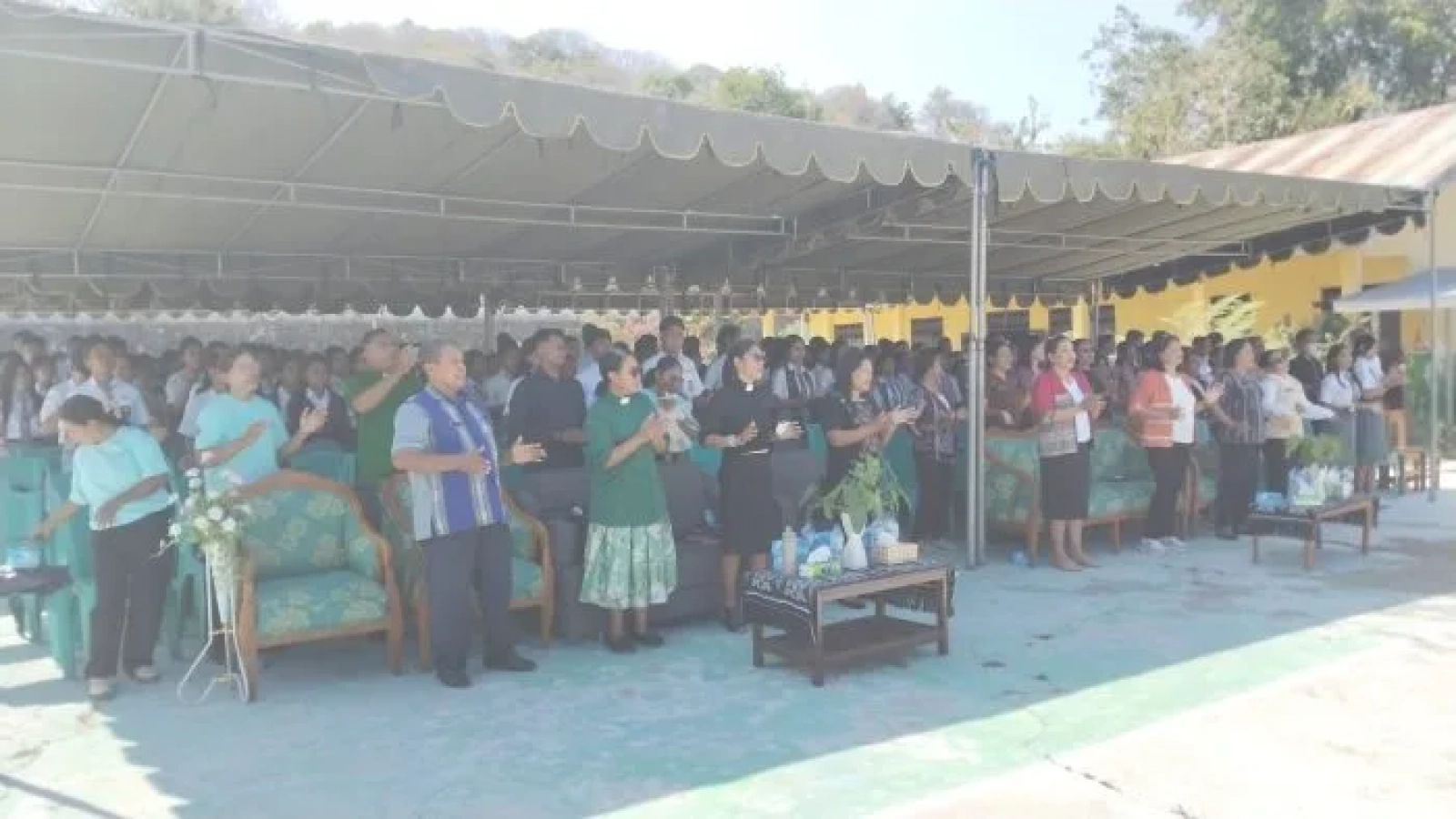 Ibadah Penyegaran Iman Meriahkan Rangkaian HUT ke-25 PD GMIT se-NTT di SMA Kristen Siloam Metina
