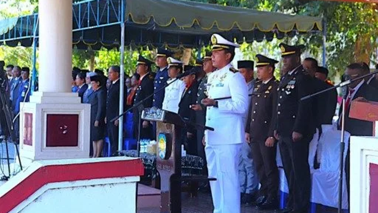 Upacara Peringatan Hari kesaktian Pancasila Tahun 2026 Tingkat Kabupaten Rote Ndao.