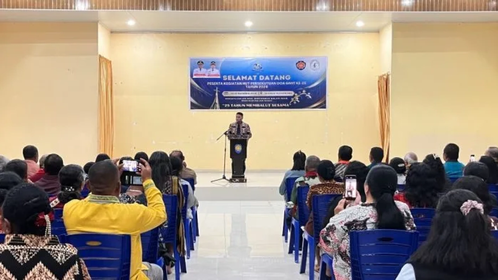 Bupati Rote Ndao Sambut Peserta Perayaan HUT ke-25 Persekutuan Doa GMIT Tahun 2026