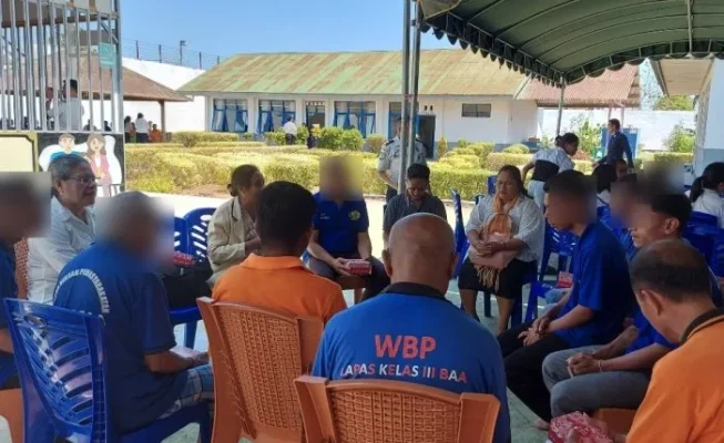 Kegiatan konseling usai IPI HUT PD GMIT di Lapas kelas III Baa